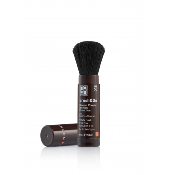 NOON BRUSH&GO MINERAL SUN PROTECTION POWDER SPF 50 (VISŲ TIPŲ ODAI)